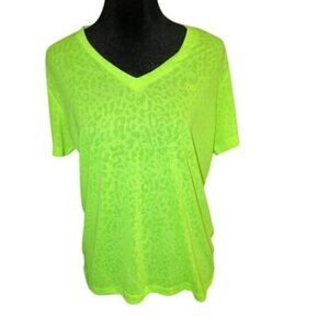 Dolce & Gabbana Fluorescent Yellow DG Leopard Logo T-shirt Tee size 38 Medium 8